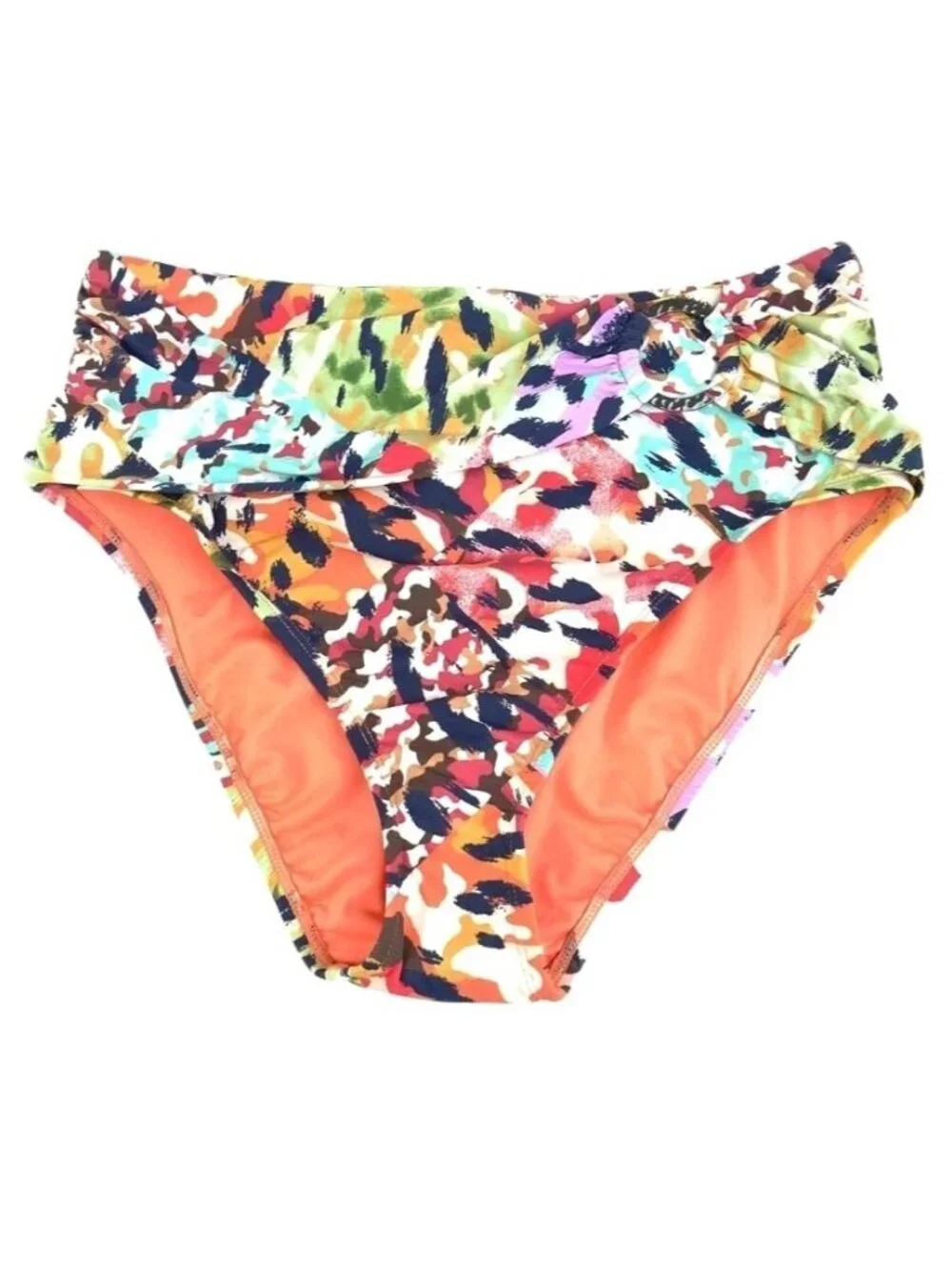 Bleu Rod Beattie 6 Party Animal High-waist Ring Hip Swimwear Swim Bikini Bottom